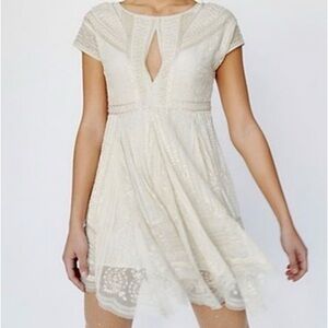 NWT Free People Victoria Embellished Dress